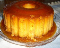 Pudim de iogurte natural