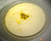 Mousse de maracujá