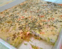 Torta de sardinha deliciosa