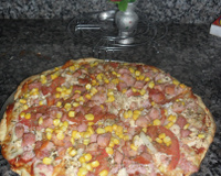 Pizza de forno ou churrasqueira