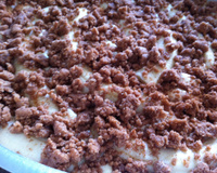 Bolo crocante de banana