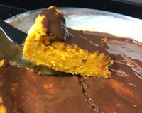 Bolo de cenoura vegano