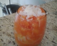 Doce de abóbora com coco