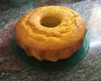 Bolo de cenoura com farinha de arroz