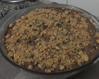 Ovo de páscoa na travessa