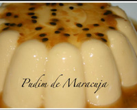 Pudim de maracujá