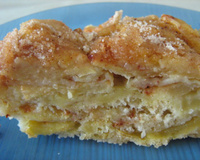 Torta de maçã em camadas da Rosiane