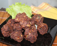 Bolinho de carne moída