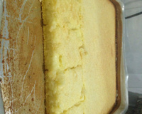 Bolo de fubá cremoso