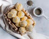 Pão de queijo vegano