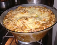 Souflé delicioso de espinafre sucesso garantido