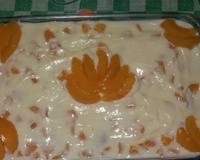 Pavê de pêssego fácil