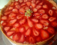 Torta de morango rápida