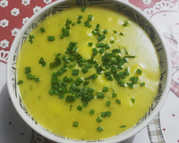 Sopa especial de mandioquinha da Adilce