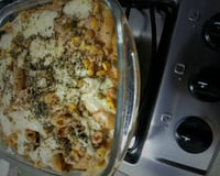 Macarronada de carne moída