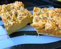 Pão sem glúten com farinha de arroz