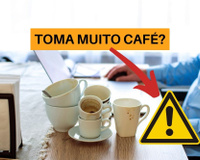 O consumo exagerado de café pode afetar a saúde dos ossos e dos músculos. Saiba qual é o limite diário