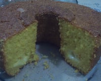 Bolo de milho com requeijão