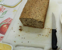 Pão caseiro light com linhaça e aveia