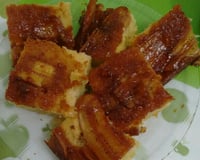 Torta de banana fácil