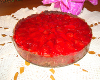 Torta fácil de morango