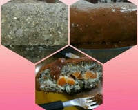 Rocambole de lentilha recheado (vegan)