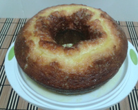 Bolo de laranja sem casca