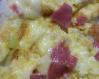 Omelete simples e rápido