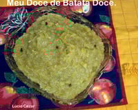 Meu doce de batata doce