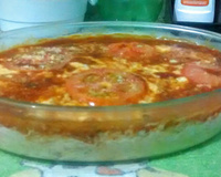 Lasanha de arroz cozido do Lúcio Cezar