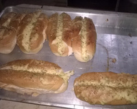 Pão de alho caseiro