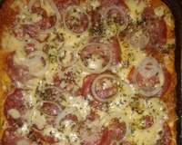 Pizza de liquidificador