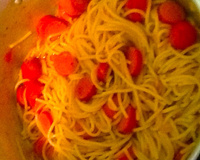 Macarrão com salsicha