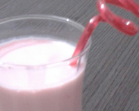 Batida de tang morango