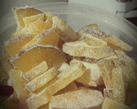 Doce de mamão cristalizado