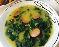 Caldo verde super gostoso