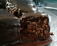 Bolo de chocolate de liquidificador