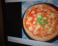 Massa de pizza italiana deliciosa