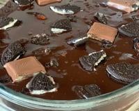 Pavê de oreo da Bruna