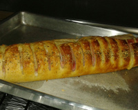 Pão de liquidificador recheado