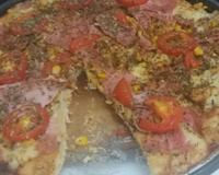 Pizza de liqüidificador