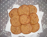 Cookies com gotas de chocolate