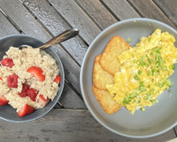 Ovos mexidos ou aveia: qual café da manhã é melhor para o seu nível de açúcar no sangue?