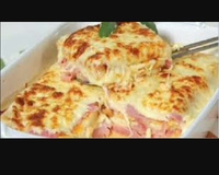 Lasanha especial de pão de forma e atum