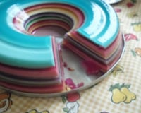 Gelatina em camadas em homenagem a The Office