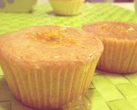 Cupcake de laranja