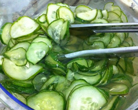 Pepino agridoce simples