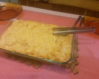 Macarrão com requeijão