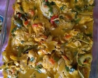 Filé de merluza com purê de batatas