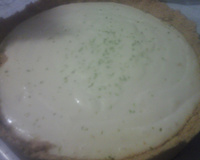 Torta de limão com chocolate branco